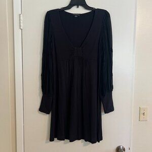 Nougat London Sheer Sleeve Mini Dress